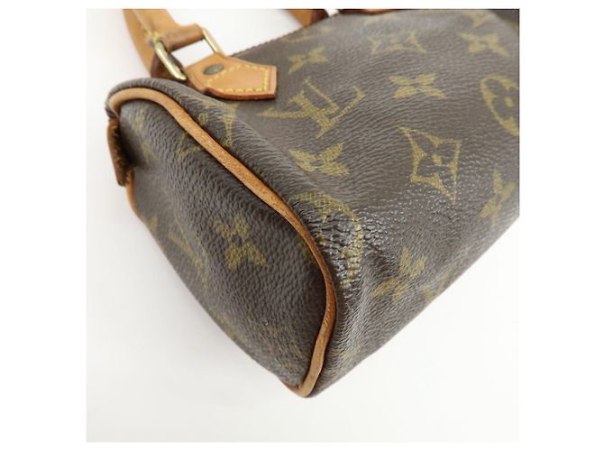 Borsa a mano Louis Vuitton Monogram Mini Speedy Marrone M41534 J75011 Lot - vista 13