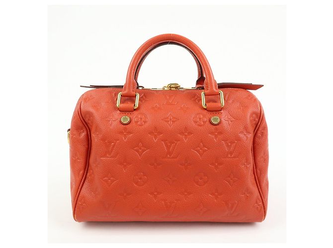 Louis Vuitton Monogram Empreinte Speedy Bandouliere 25 Borsa 2Way M40758 - vista 2