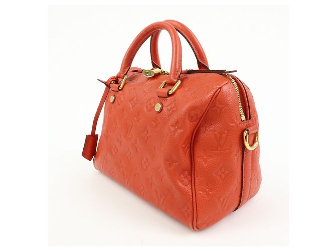 Louis Vuitton Monogram Empreinte Speedy Bandouliere 25 Borsa 2Way M40758 - vista 3