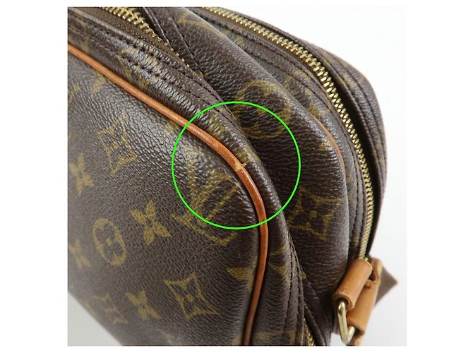 Louis Vuitton Monogram Reporter PM Shoulder Crossbody Bag Brown M45254 - vista 14