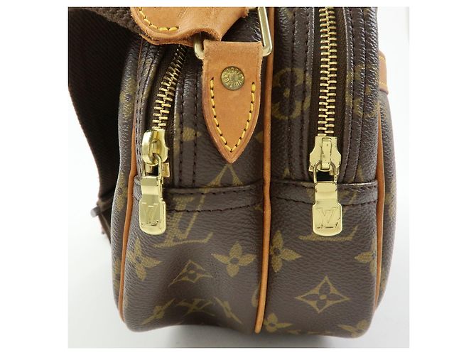 Louis Vuitton Monogram Reporter PM Shoulder Crossbody Bag Brown M45254 - vista 16