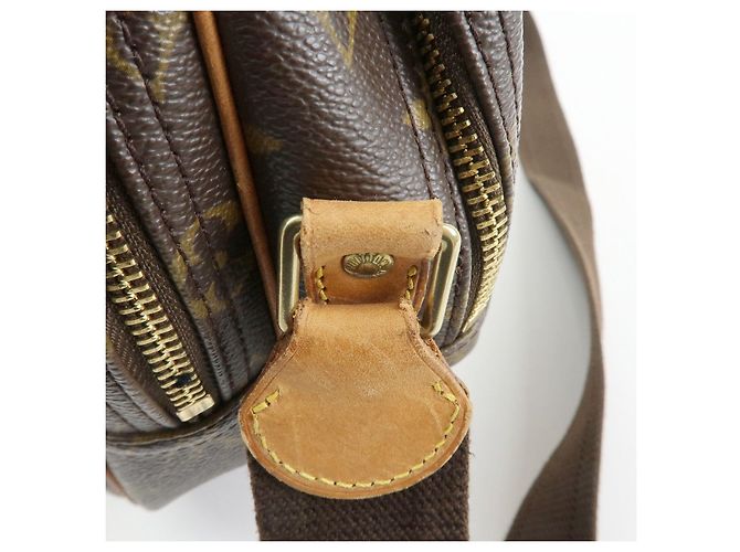 Louis Vuitton Monogram Reporter PM Shoulder Crossbody Bag Brown M45254 - vista 8