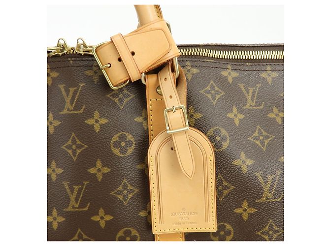 Louis Vuitton Monogram Keep All 60 Boston Bag Brown M41422 - vista 11
