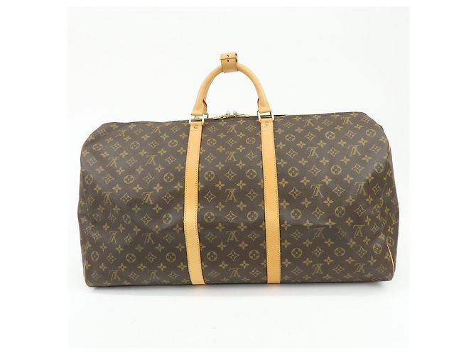 Louis Vuitton Monogram Keep All 60 Boston Bag Brown M41422 - vista 2