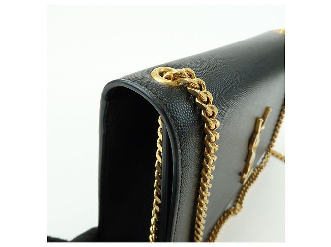 Autre Marque SAINT LAURENT PARIS Borsa a tracolla con catena in pelle Casandra Kate 364021 - vista 13
