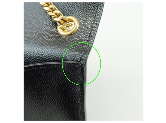 Autre Marque SAINT LAURENT PARIS Borsa a tracolla con catena in pelle Casandra Kate 364021 - vista 19