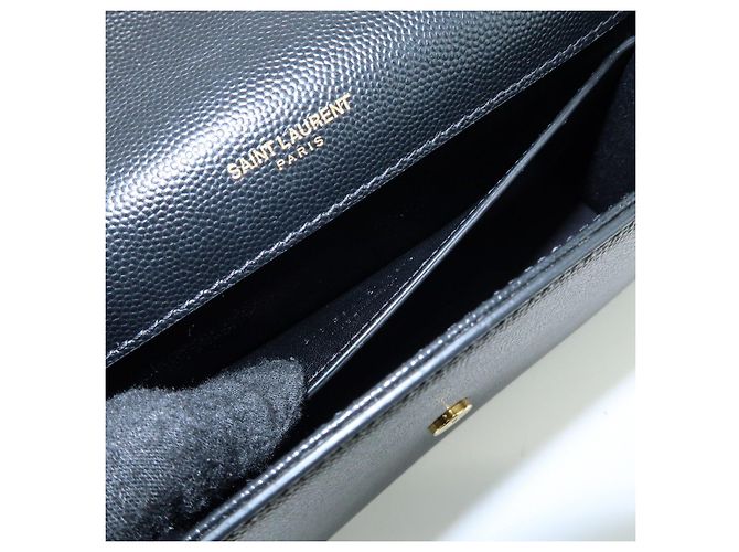 Autre Marque SAINT LAURENT PARIS Borsa a tracolla con catena in pelle Casandra Kate 364021 - vista 21