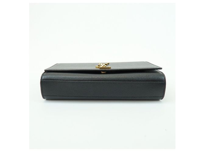 Autre Marque SAINT LAURENT PARIS Borsa a tracolla con catena in pelle Casandra Kate 364021 - vista 5