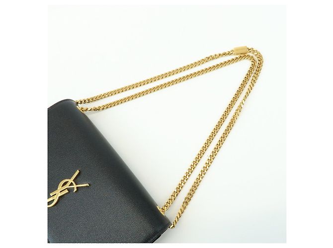 Autre Marque SAINT LAURENT PARIS Borsa a tracolla con catena in pelle Casandra Kate 364021 - vista 6