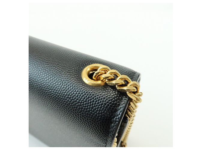 Autre Marque SAINT LAURENT PARIS Borsa a tracolla con catena in pelle Casandra Kate 364021 - vista 8