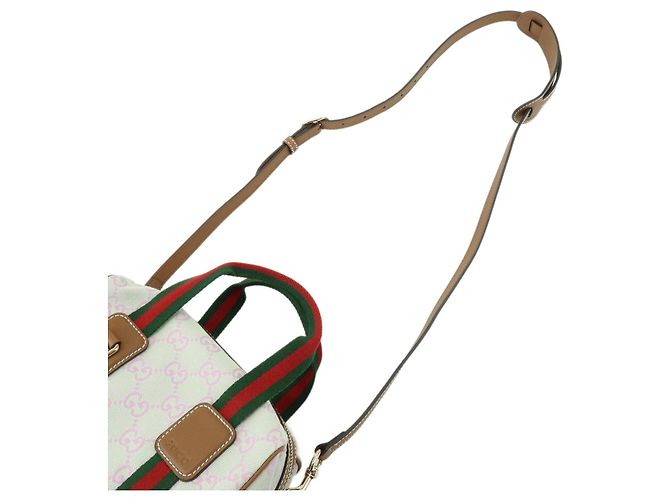 Borsa Mini Boston 2Way GUCCI Sherry Interlocking G Canvas Leather 856055 - vista 4