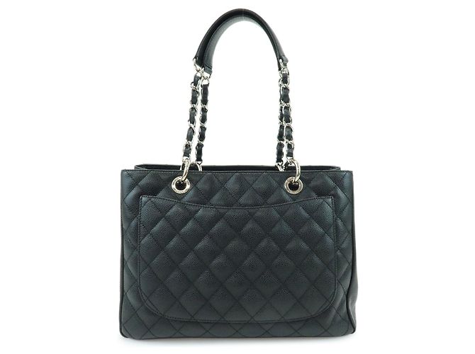 Borsa a tracolla CHANEL Matelasse COCO Mark Caviarskin Nera A50995 - vista 2