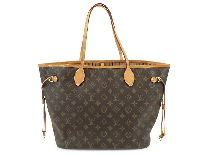 Louis Vuitton Monogram Neverfull MM Tote Bag Shoulder Bag Brown M40995 - vista 2