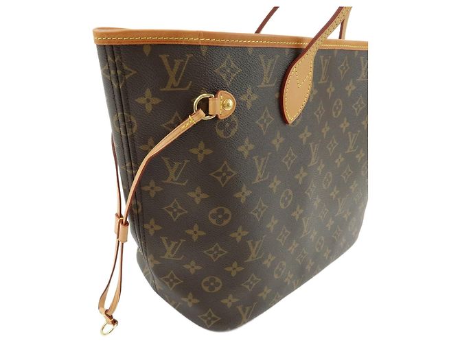 Louis Vuitton Monogram Neverfull MM Tote Bag Shoulder Bag Brown M40995 - vista 7