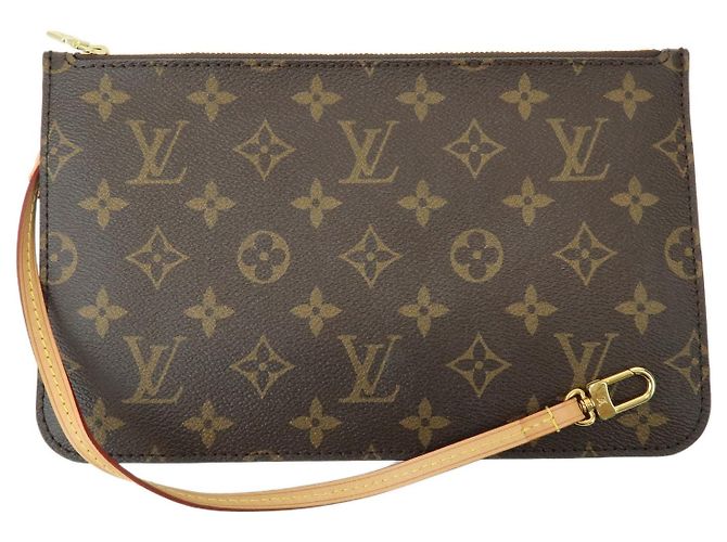 Louis Vuitton Monogram Neverfull MM Tote Bag Shoulder Bag Brown M40995 - vista 9