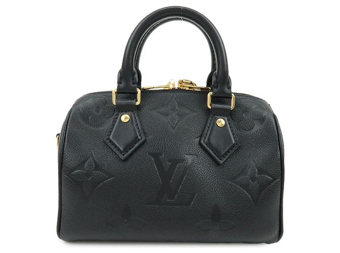 Louis Vuitton Monogram Empreinte Speedy Bandouliere 20 2Way Bag M58953 - vista 2