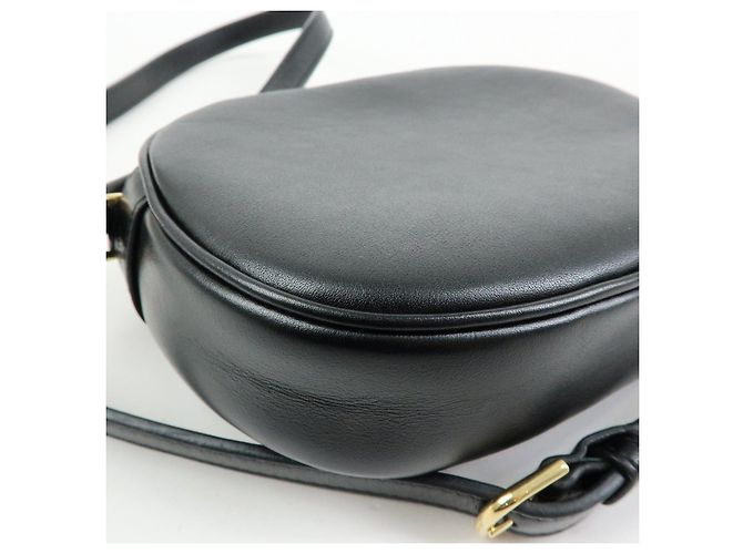 Céline CELINE C Charm Borsa a tracolla in pelle Borsa a spalla Borsa camera Nero - vista 13