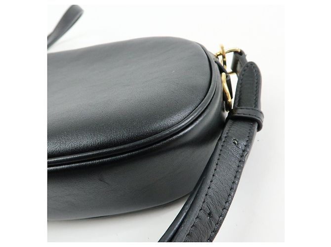 Céline CELINE C Charm Borsa a tracolla in pelle Borsa a spalla Borsa camera Nero - vista 14