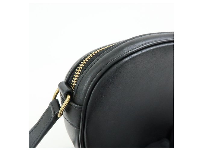 Céline CELINE C Charm Borsa a tracolla in pelle Borsa a spalla Borsa camera Nero - vista 17