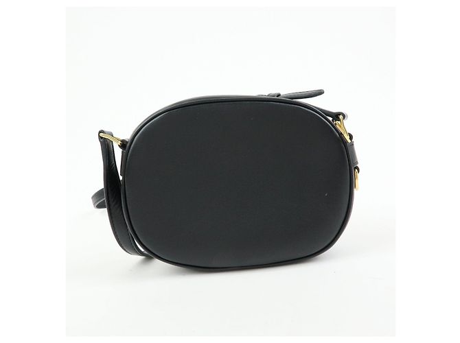 Céline CELINE C Charm Borsa a tracolla in pelle Borsa a spalla Borsa camera Nero - vista 2