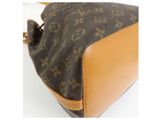Borsa a tracolla Louis Vuitton Monogram Petit Noe Brown M42226 - vista 12
