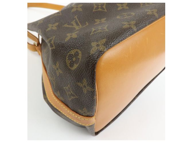 Borsa a tracolla Louis Vuitton Monogram Petit Noe Brown M42226 - vista 14