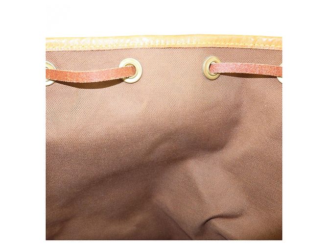 Borsa a tracolla Louis Vuitton Monogram Petit Noe Brown M42226 - vista 22