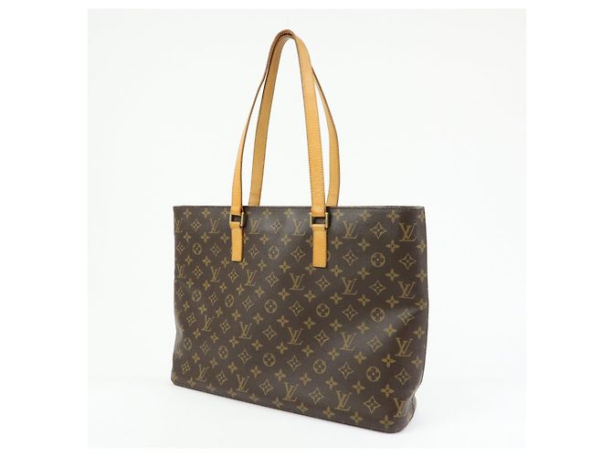 Louis Vuitton Monogram Luco Tote Bag Shoulder Bag Brown M51155 - vista 3