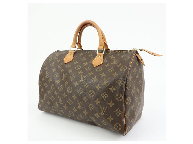 Louis Vuitton Monogram Speedy 35 Boston Bag Hand Bag M41524 - vista 3