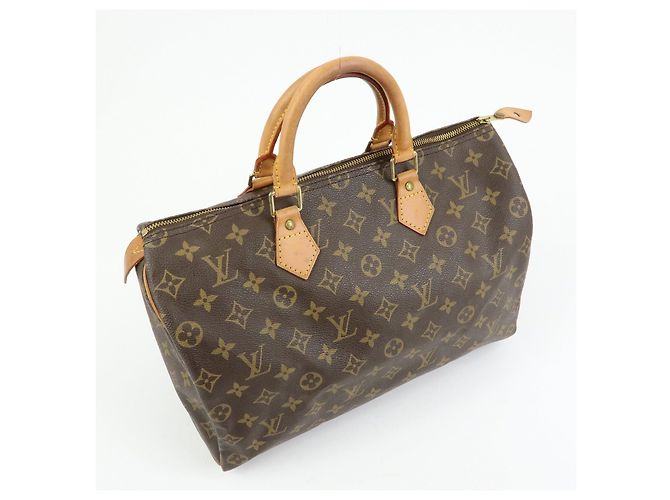 Louis Vuitton Monogram Speedy 35 Boston Bag Hand Bag M41524 - vista 4