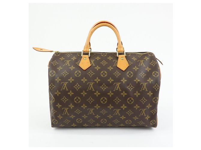 Louis Vuitton Monogram Speedy 35 Boston Bag Hand Bag M41524 - vista 2