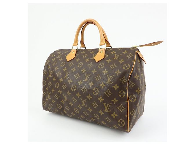 Louis Vuitton Monogram Speedy 35 Boston Bag Hand Bag M41524 - vista 3