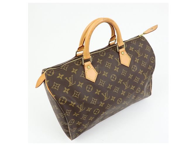 Louis Vuitton Monogram Speedy 35 Boston Bag Hand Bag M41524 - vista 4
