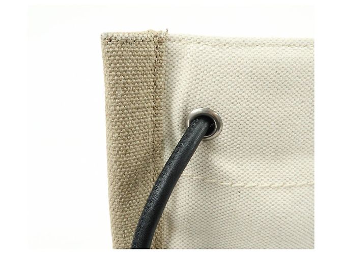 Autre Marque SAINT LAURENT PARIS Borsa a tracolla in tela e pelle 710272 - vista 15