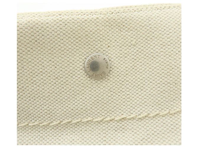 Autre Marque SAINT LAURENT PARIS Borsa a tracolla in tela e pelle 710272 - vista 17