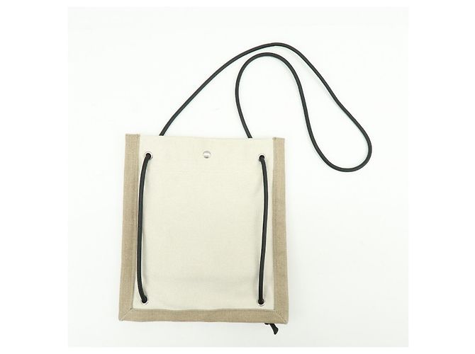 Autre Marque SAINT LAURENT PARIS Borsa a tracolla in tela e pelle 710272 - vista 2