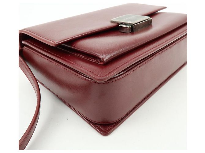 Autre Marque SAINT LAURENT PARIS Bellechasse Leather 2Way Bag Hand Bag 482051 - vista 11