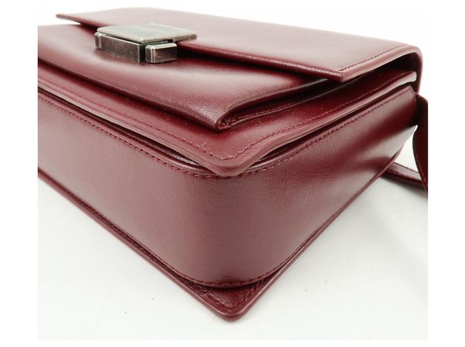 Autre Marque SAINT LAURENT PARIS Bellechasse Leather 2Way Bag Hand Bag 482051 - vista 12