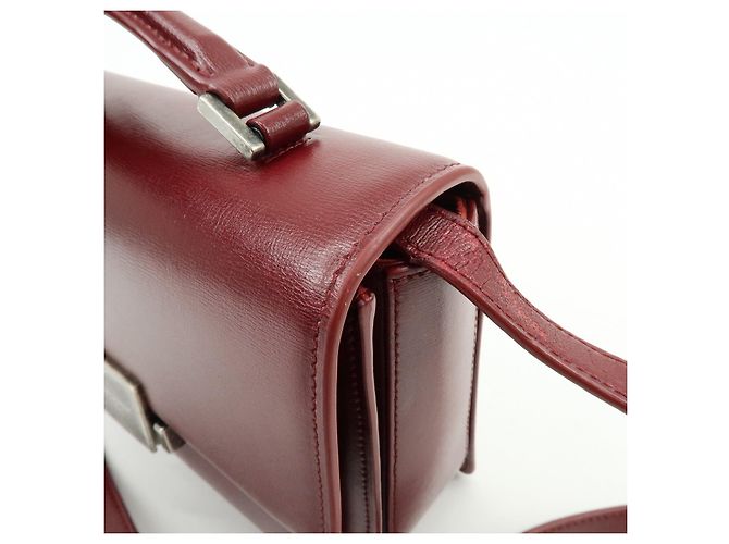 Autre Marque SAINT LAURENT PARIS Bellechasse Leather 2Way Bag Hand Bag 482051 - vista 16