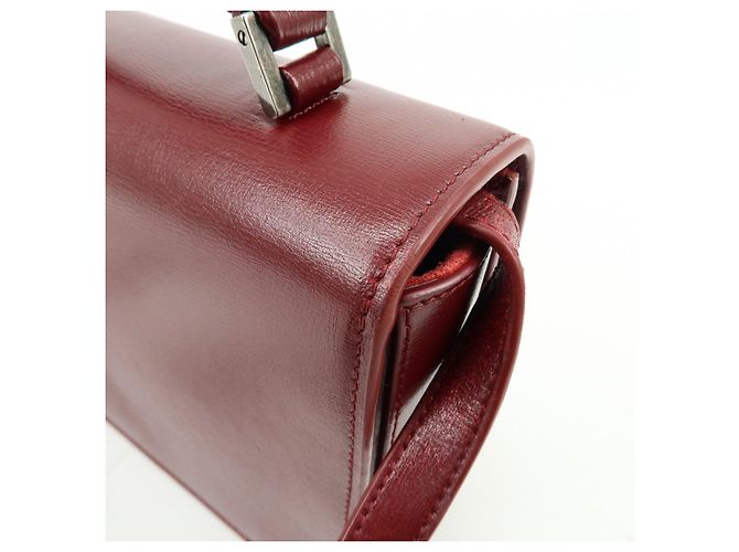 Autre Marque SAINT LAURENT PARIS Bellechasse Leather 2Way Bag Hand Bag 482051 - vista 18