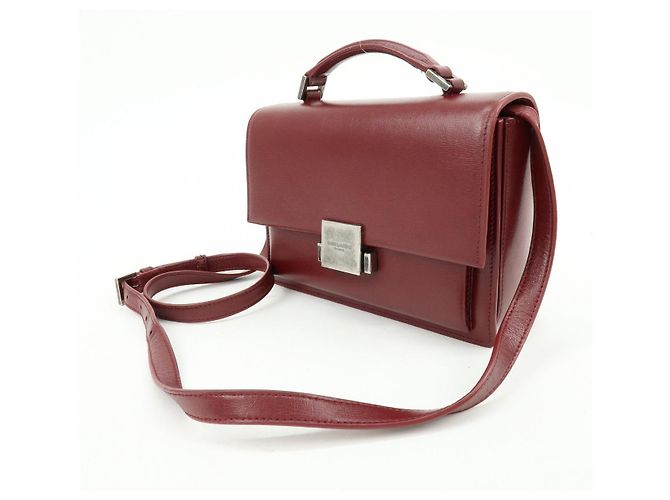 Autre Marque SAINT LAURENT PARIS Bellechasse Leather 2Way Bag Hand Bag 482051 - vista 3