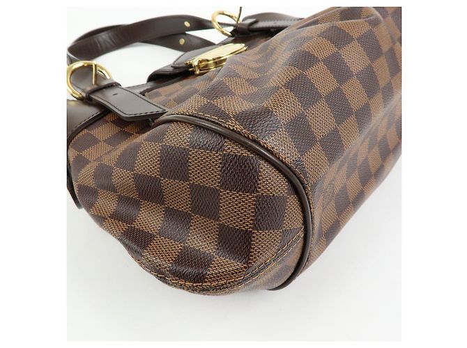 Borsa Louis Vuitton Damier Sistina PM Damier Ebene N41542 - vista 11
