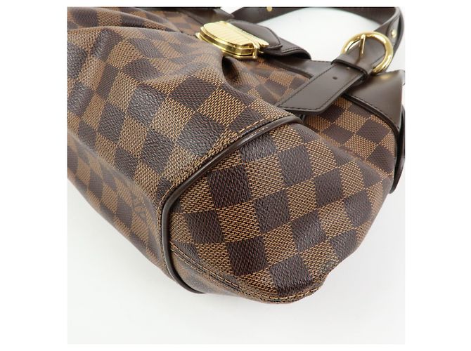 Borsa Louis Vuitton Damier Sistina PM Damier Ebene N41542 - vista 12