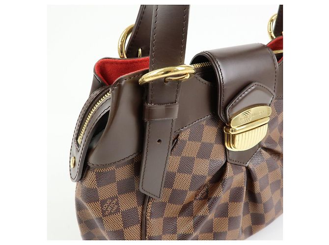 Borsa Louis Vuitton Damier Sistina PM Damier Ebene N41542 - vista 14