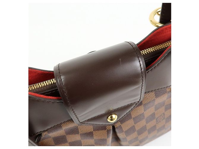 Borsa Louis Vuitton Damier Sistina PM Damier Ebene N41542 - vista 18