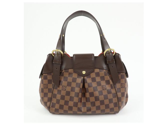 Borsa Louis Vuitton Damier Sistina PM Damier Ebene N41542 - vista 2