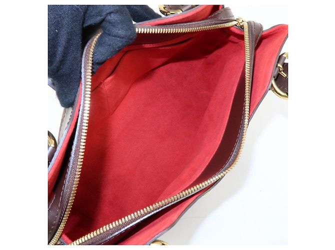 Borsa Louis Vuitton Damier Sistina PM Damier Ebene N41542 - vista 22