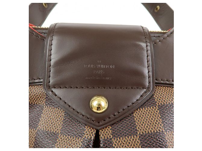 Borsa Louis Vuitton Damier Sistina PM Damier Ebene N41542 - vista 23