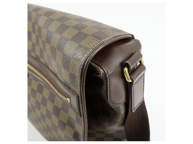 Louis Vuitton Damier Spencer Shoulder Bag Damier Ebene Brown N58021 - vista 13