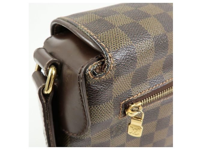 Louis Vuitton Damier Spencer Shoulder Bag Damier Ebene Brown N58021 - vista 14
